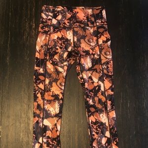 Pink Lululemon Fast and Free Tight